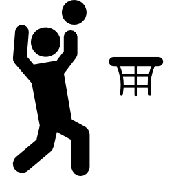 jugador de baloncesto icono