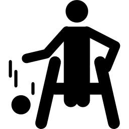 silueta de baloncesto paralímpico icono