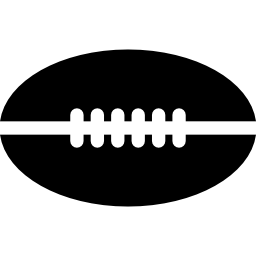 pelota de futbol americano icono
