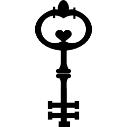 Винтажный ключ иконка