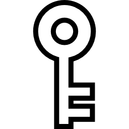 Key outline icon