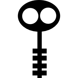 variante de chave oval Ícone
