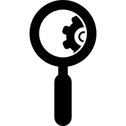 symbol für die sucheinstellungen icon