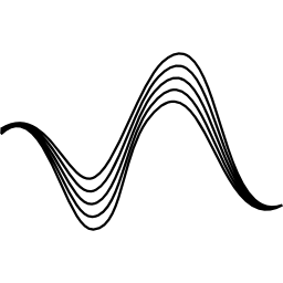 onda de dados Ícone