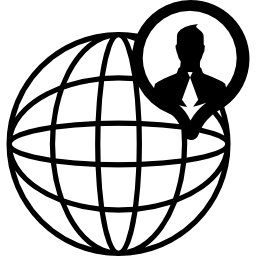 グローバル ユーザー インターフェイスのシンボル icon