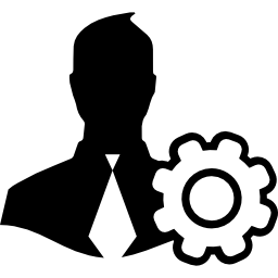 symbole de l'interface des paramètres utilisateur Icône