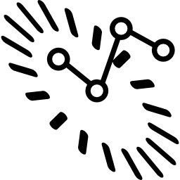 simbolo di analisi dei dati icona
