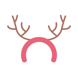 Reindeer antlers icon
