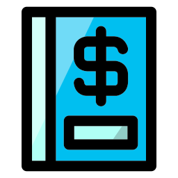 Accounting book icon