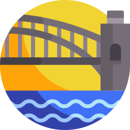 pont du port de sydney Icône