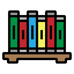 Book shelf icon