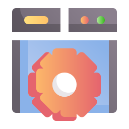 Web settings icon