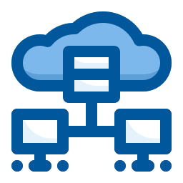 Cloud data icon