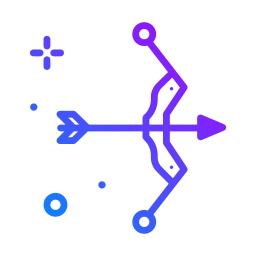 tir à l'arc Icône
