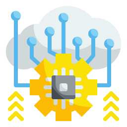 computación en la nube icono