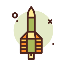 avión del ejército icono