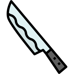coltello da taglio icona