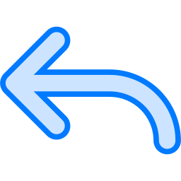 Turn left icon