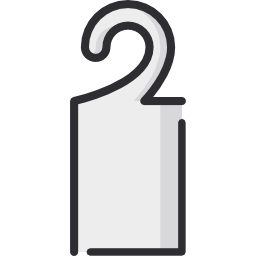 Door hanger icon