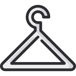 Clothes hanger icon