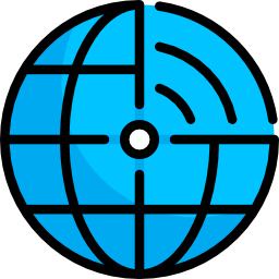 Earth globe icon