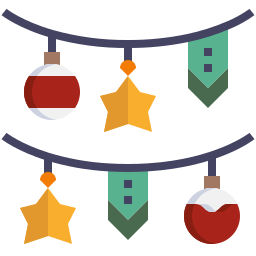 decorações de natal Ícone