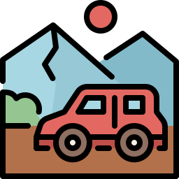 Road trip icon