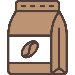 Coffee bag icon