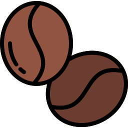 Coffee beans icon