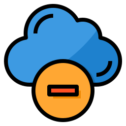 Cloud computing icon