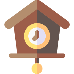 Cuckoo clock icon