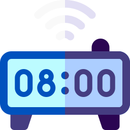 Digital clock icon