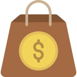 bolsa de compras Ícone