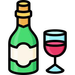 Wine bottle icon