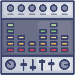 Music equalizer icon