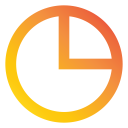 diagramme circulaire Icône