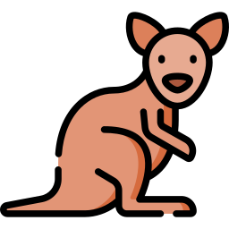 wallaby ikona