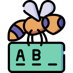 orthographe abeille Icône