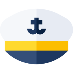 casquette de capitaine Icône