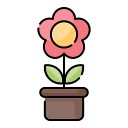 bloempot icoon