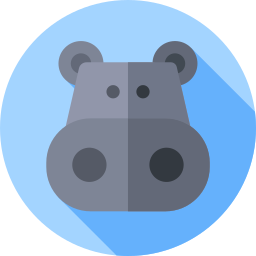 Hippopotamus icon