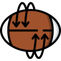 rugby ball icon