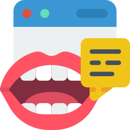 Word of mouth icon