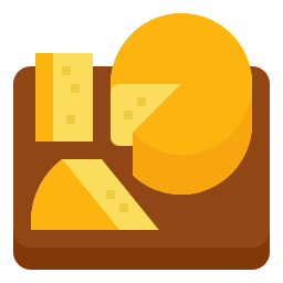 queso cheddar icono