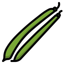 Green beans icon