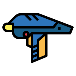 Laser gun icon