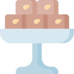 dulce de chocolate icono