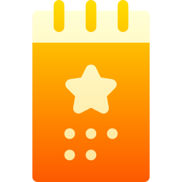 Wall calendar icon