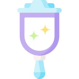 Magic mirror icon