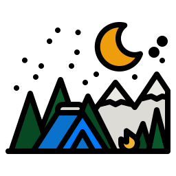 Camping icon